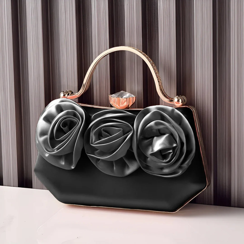 Vioraia Soleia Bloom Clutch Bag