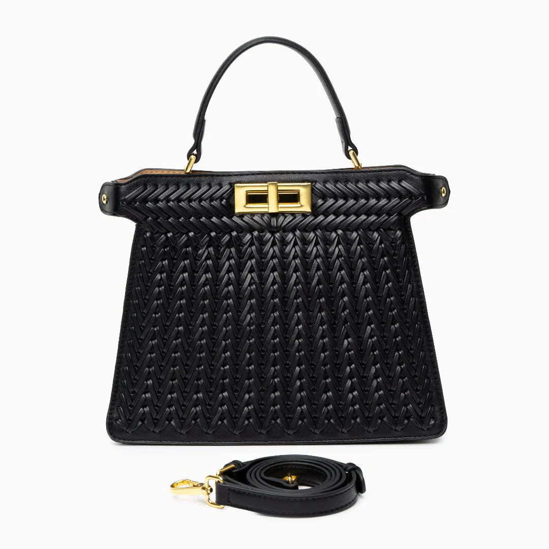 Vioraia Dionne Woven Handbag