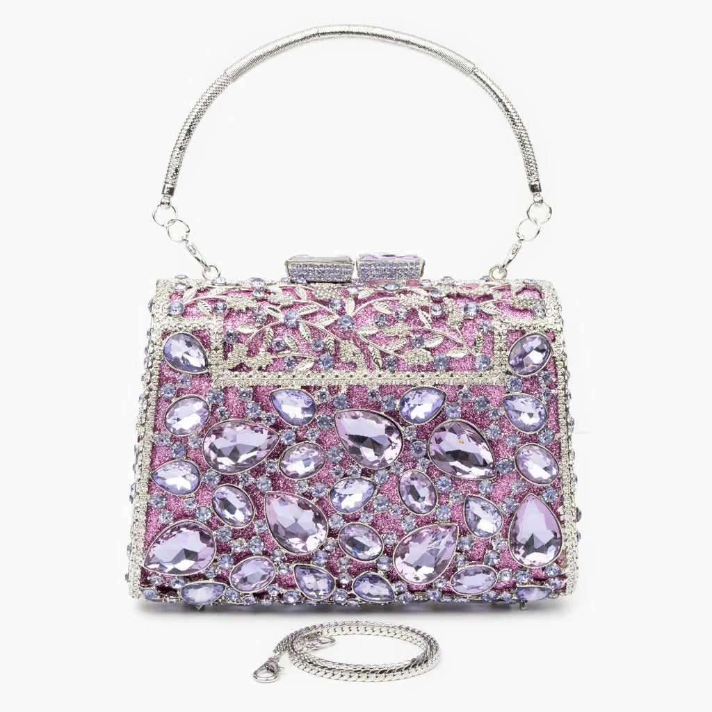 Vioraia (CS) Tiffany Crystals Clutch Bag