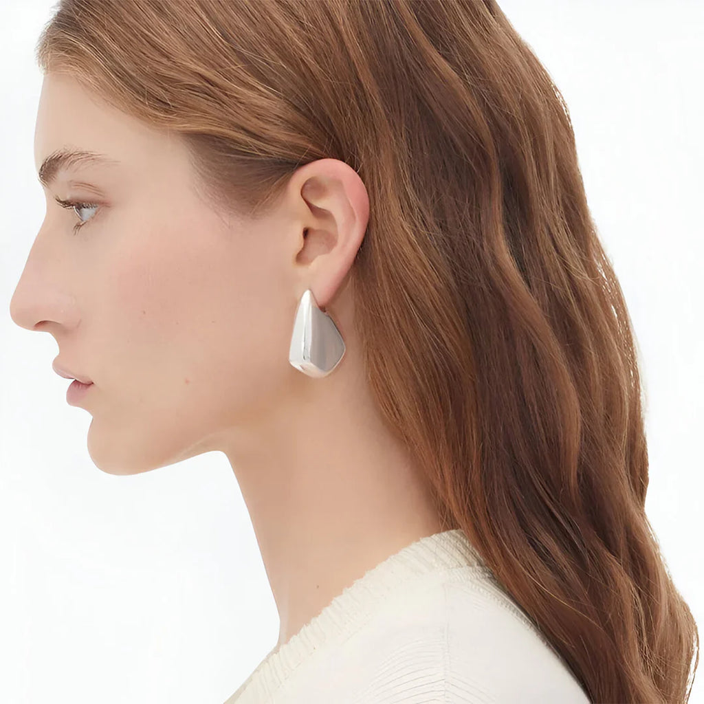 Vioraia Selena Sculptural Drop Earrings