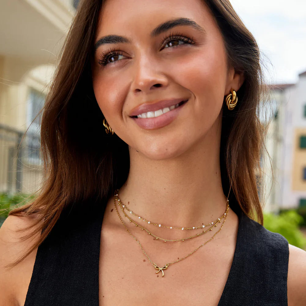 Vioraia Nylah Bead Necklace