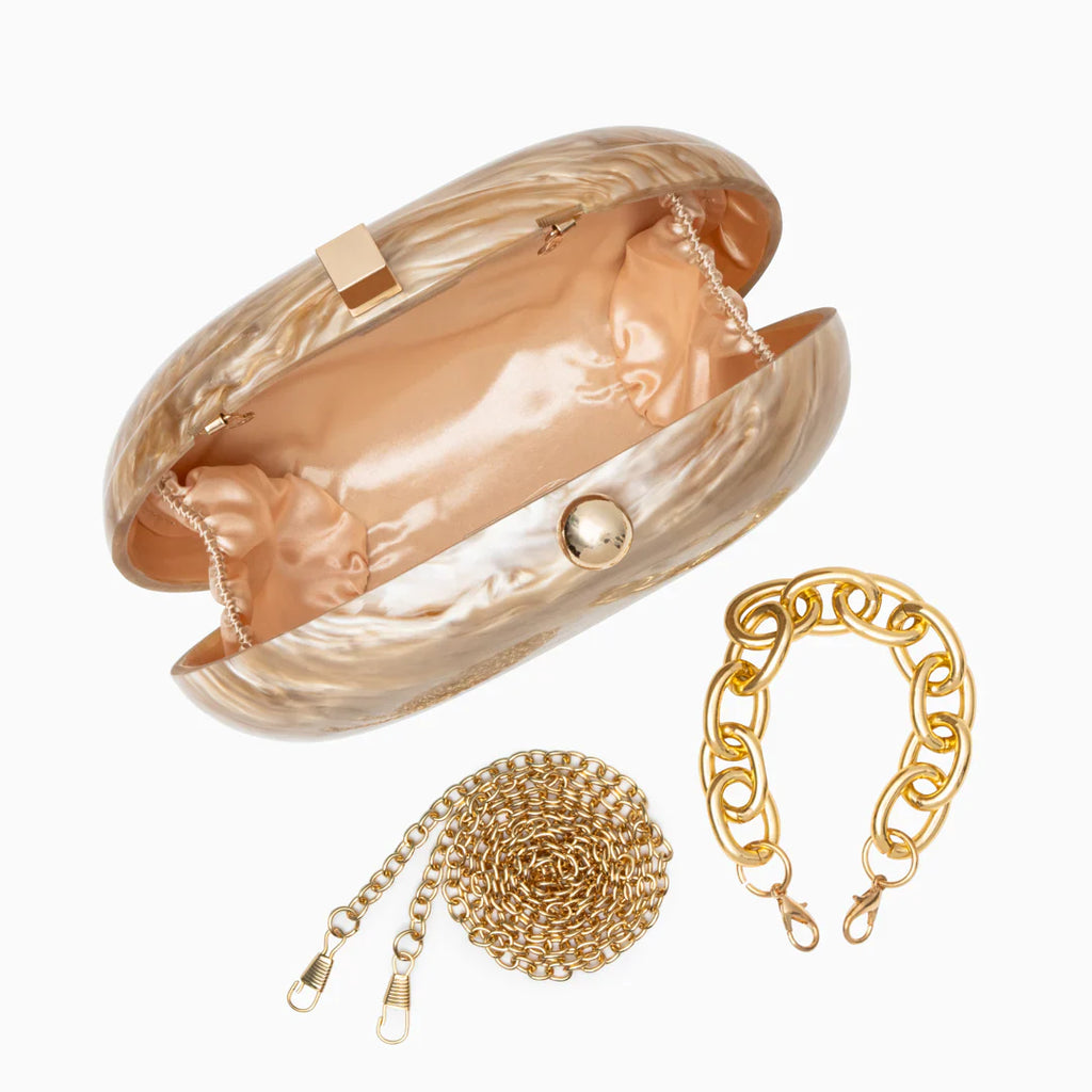 Vioraia Zariya Acrylic Clutch Bag