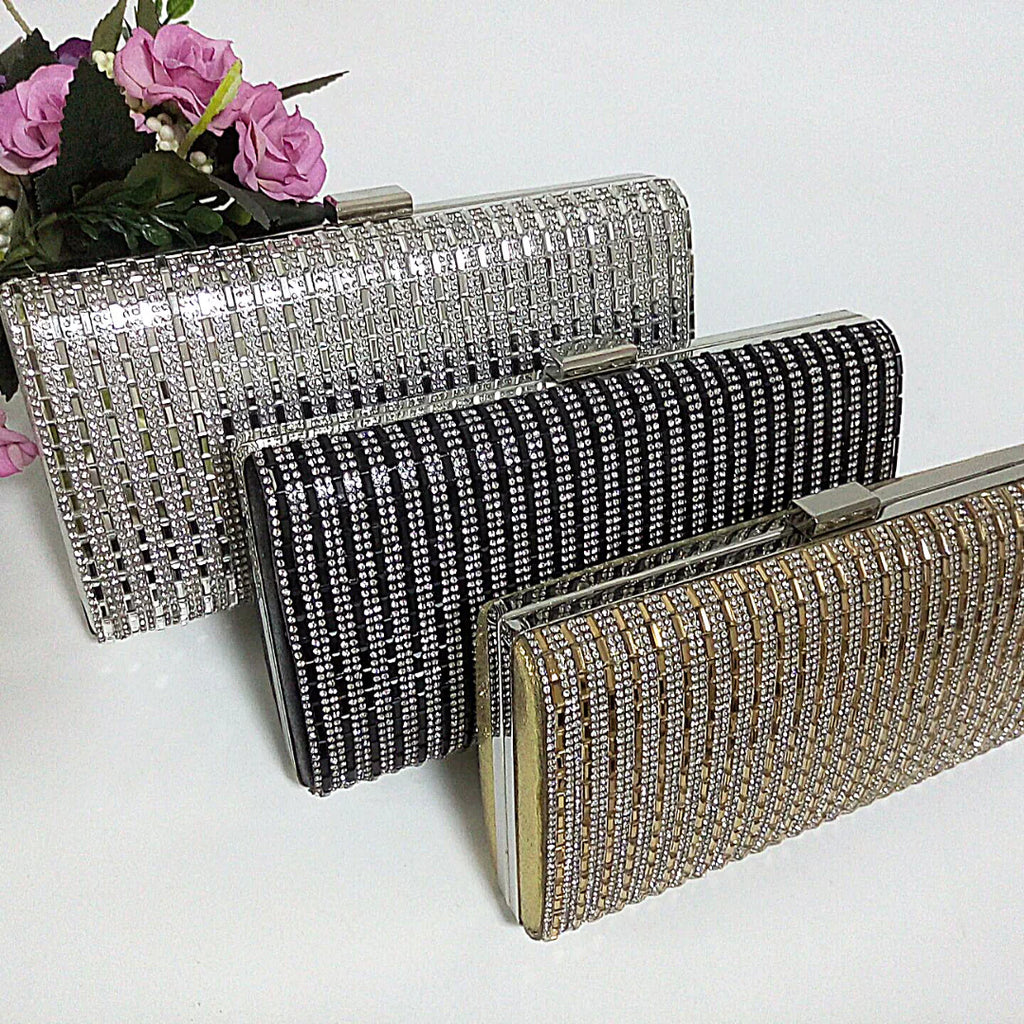 Vioraia Diamond Diva Clutch Bag