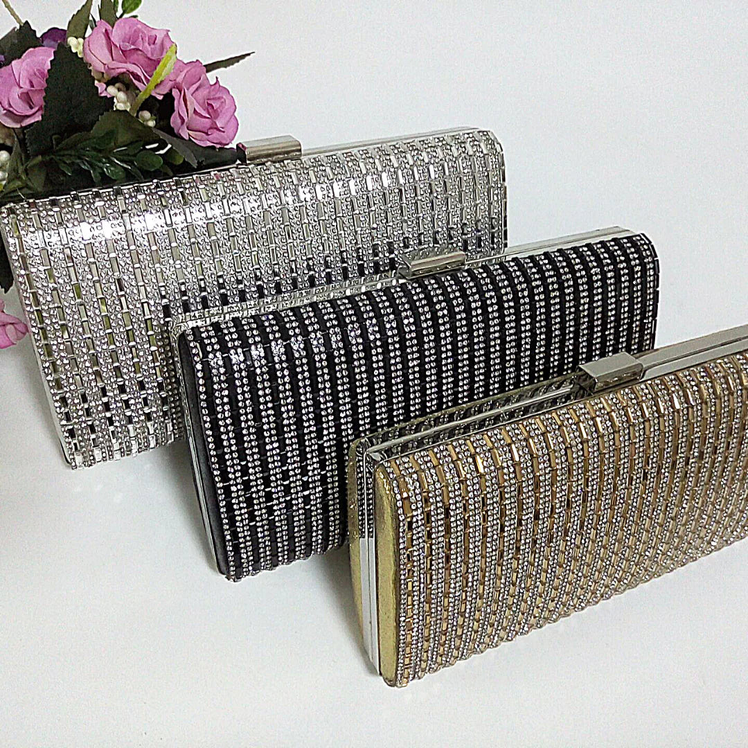Vioraia Diamond Diva Clutch Bag