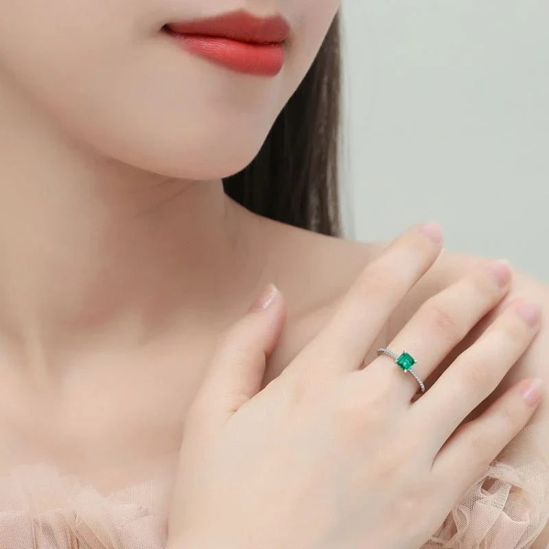 Vioraia Princess Square Ring