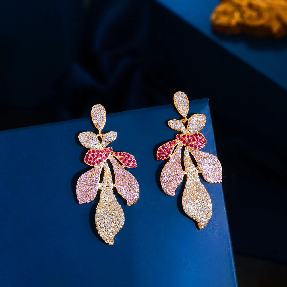 Vioraia Isla Petal Bloom Earrings