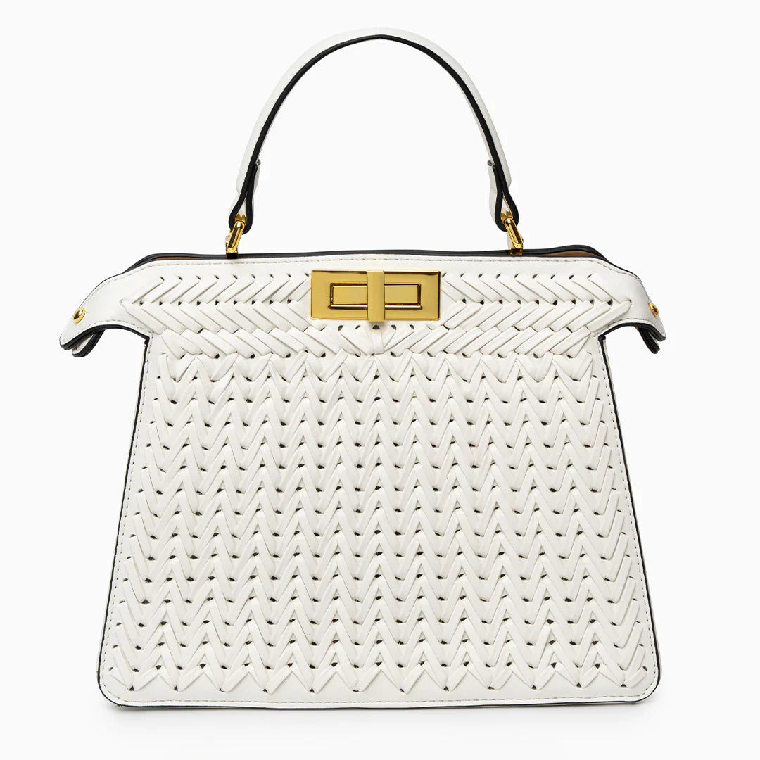 Vioraia Dionne Woven Handbag
