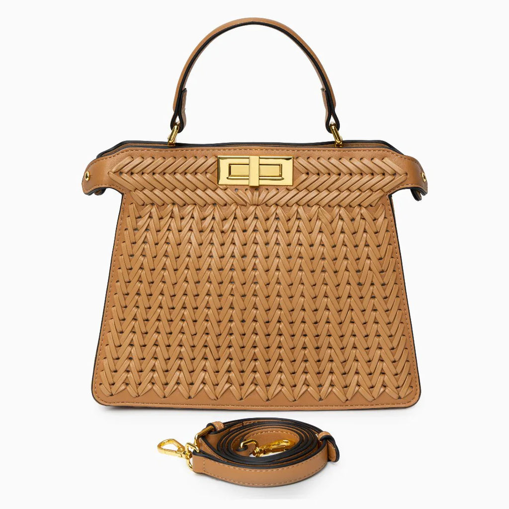 Vioraia Dionne Woven Handbag