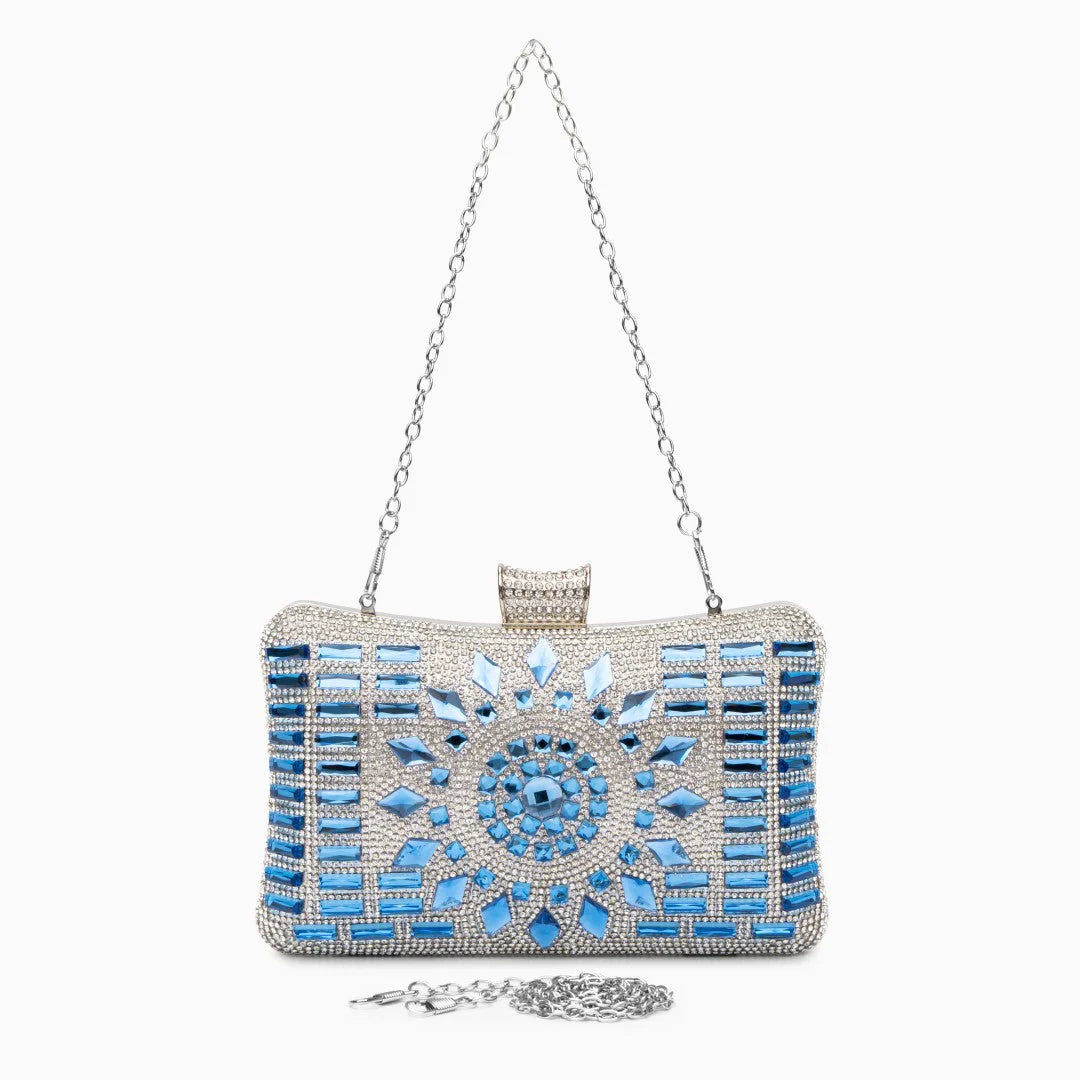 Vioraia Sparkling Clutch Bag