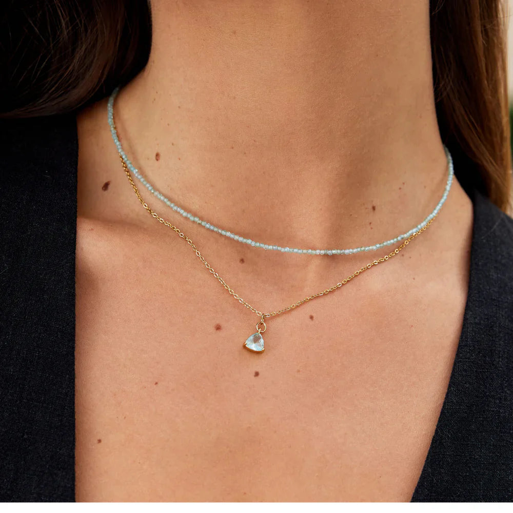 Vioraia Apatiti Beaded Necklace
