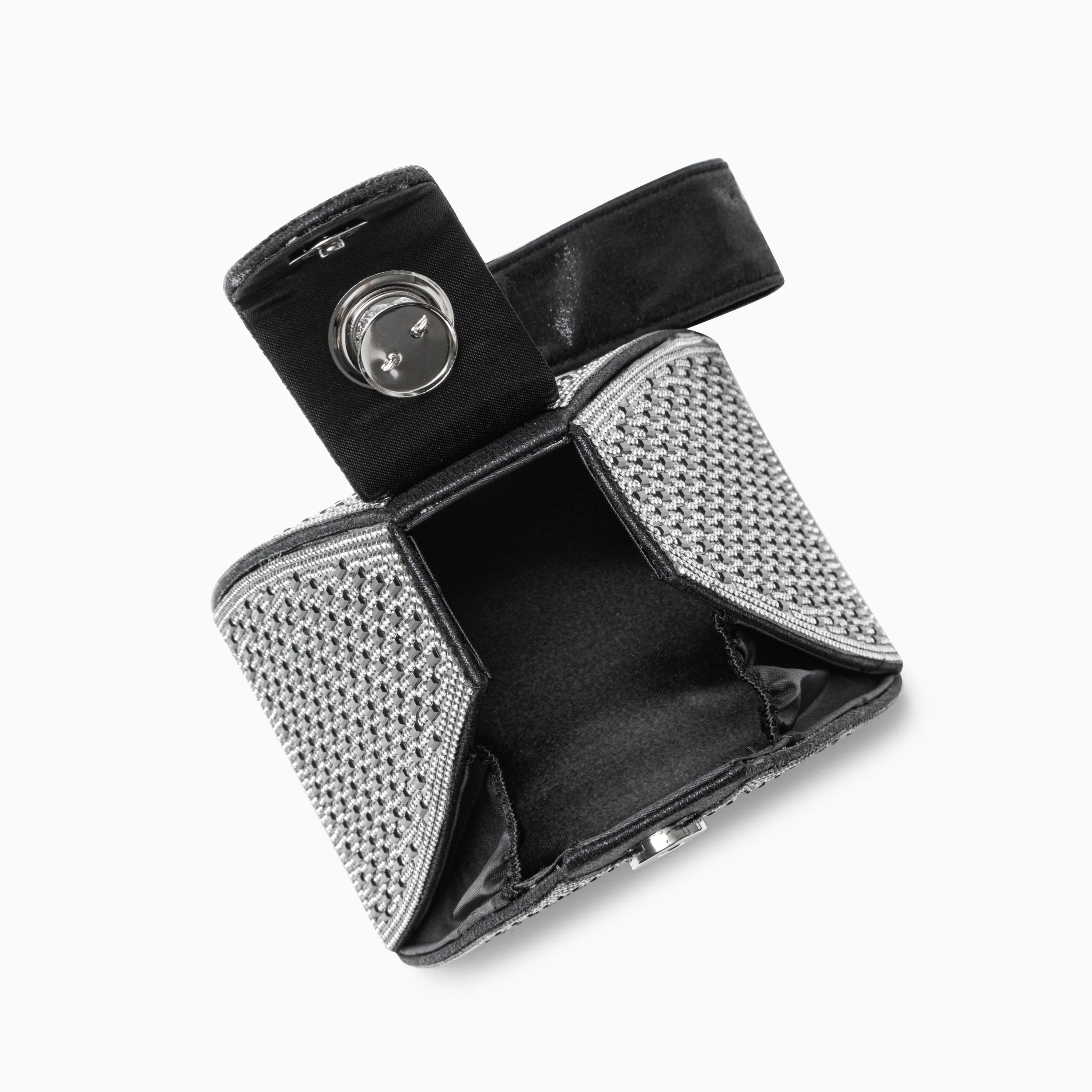 Vioraia Crystal Pyramid Handbag