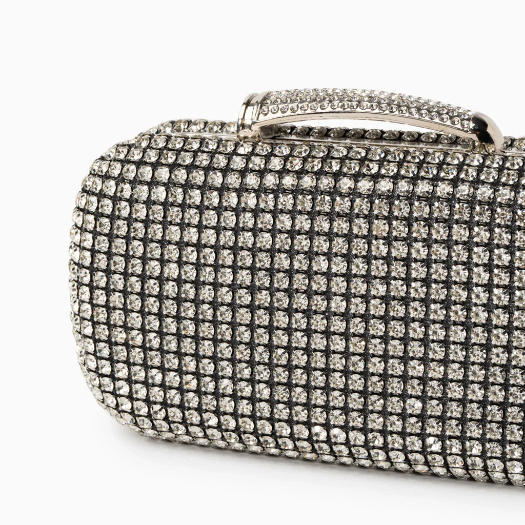 Vioraia Sara Diamond Encrusted Clutch Bag