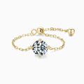 Vioraia Lavish Droplet Chain Ring