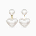 Vioraia Love Pearl Earrings