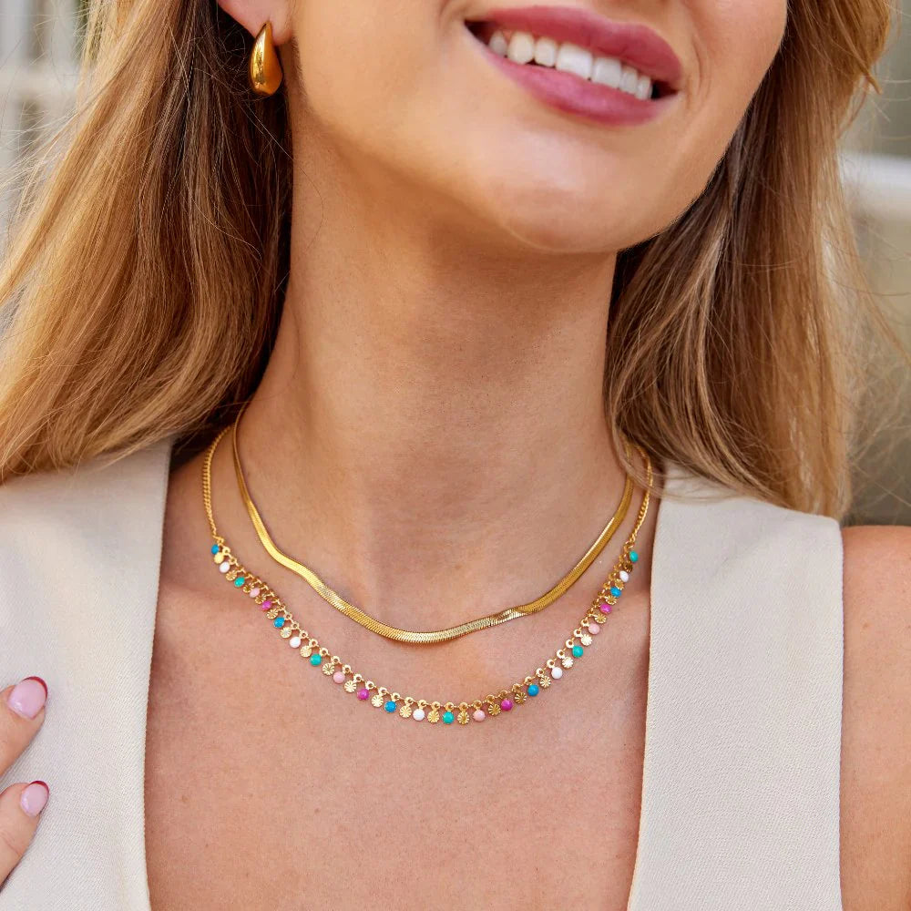 Vioraia Leila Bead Necklace