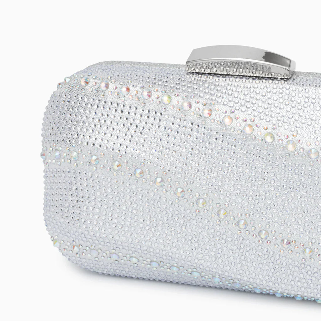 Vioraia Emerald Glitz Clutch Bag