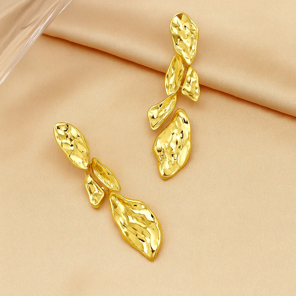 Vioraia Luna Molten Cascade Earrings
