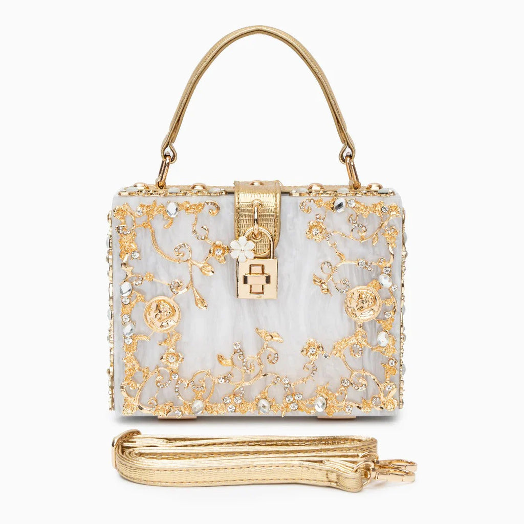 Vioraia Acrylic Box Handbag