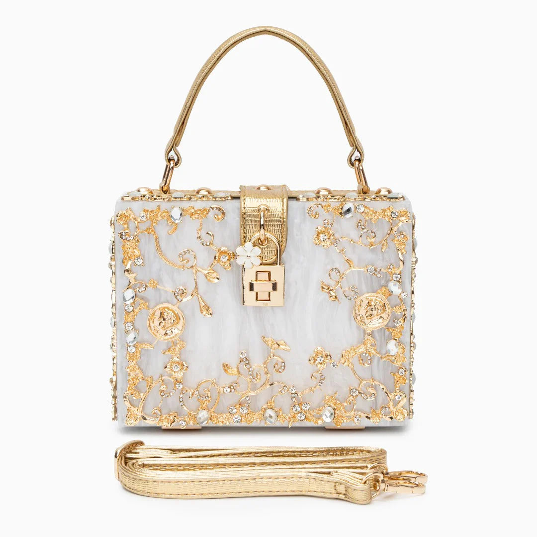 Vioraia Acrylic Box Handbag