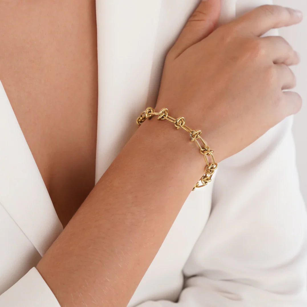Vioraia Zoey Chain Link Bracelet