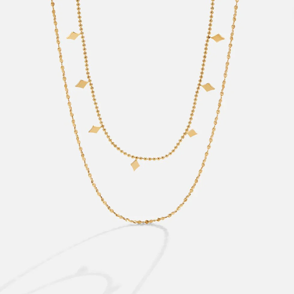 Vioraia Phoenix Layered Necklace
