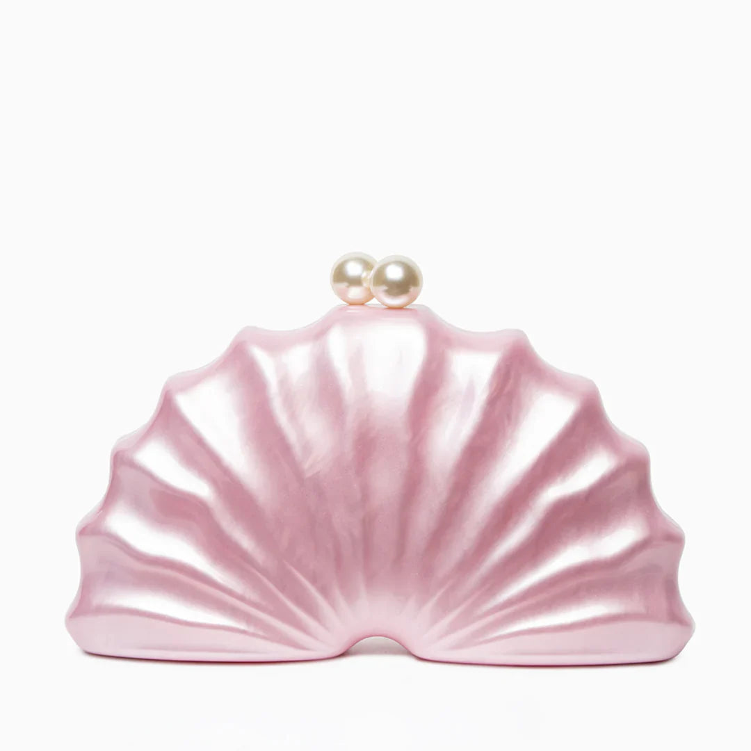 Vioraia Chloe Shell Clutch Bag