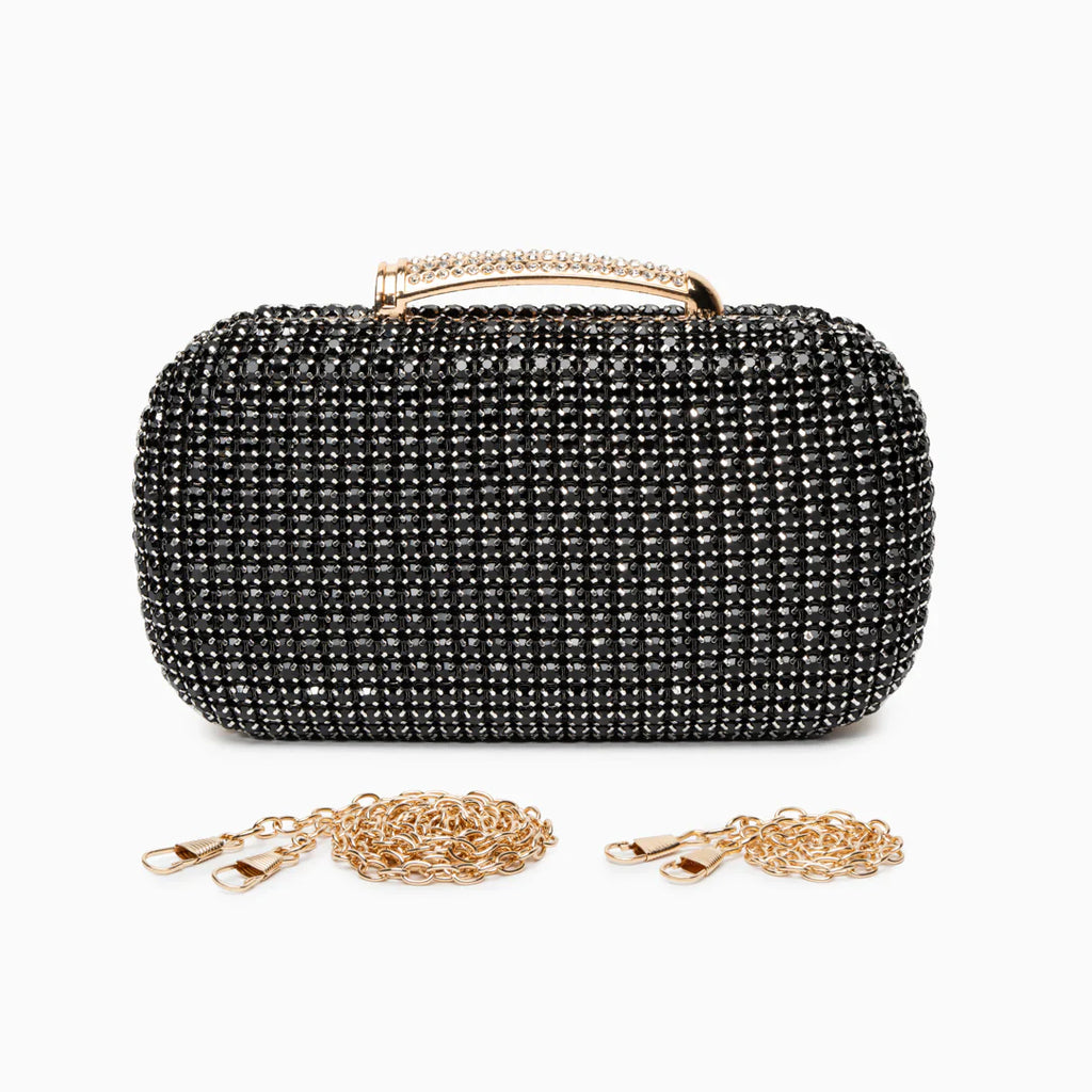 Vioraia Sara Diamond Encrusted Clutch Bag