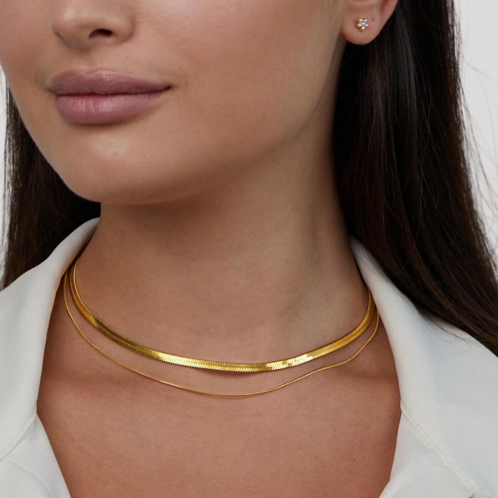 Vioraia Layla 18K Gold Layered Necklace