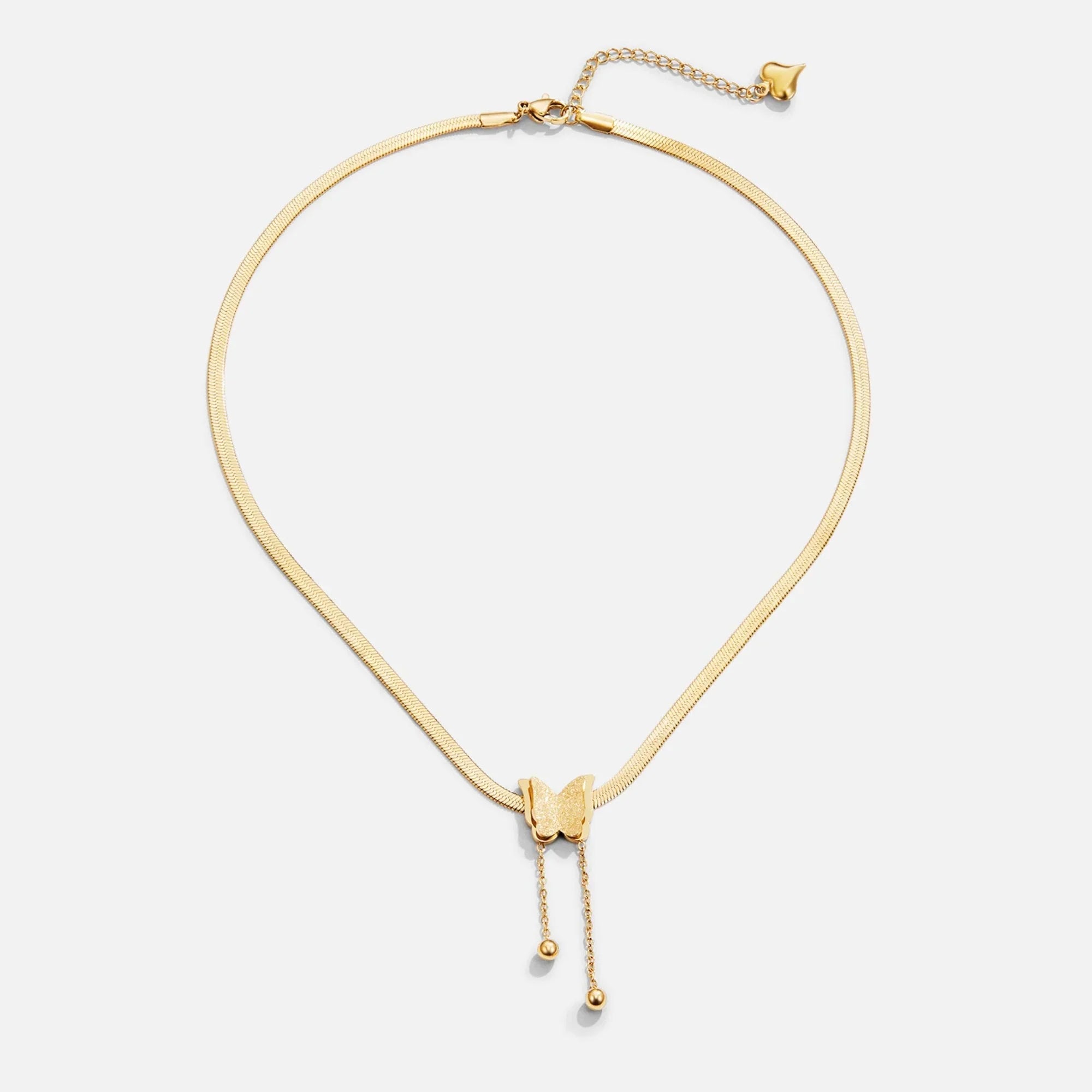 Vioraia Amelie Gold Butterfly Necklace