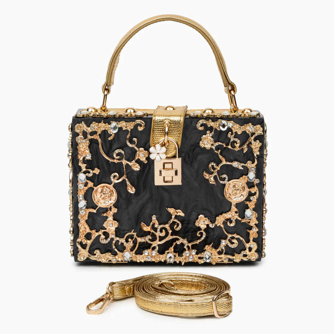 Vioraia Acrylic Box Handbag