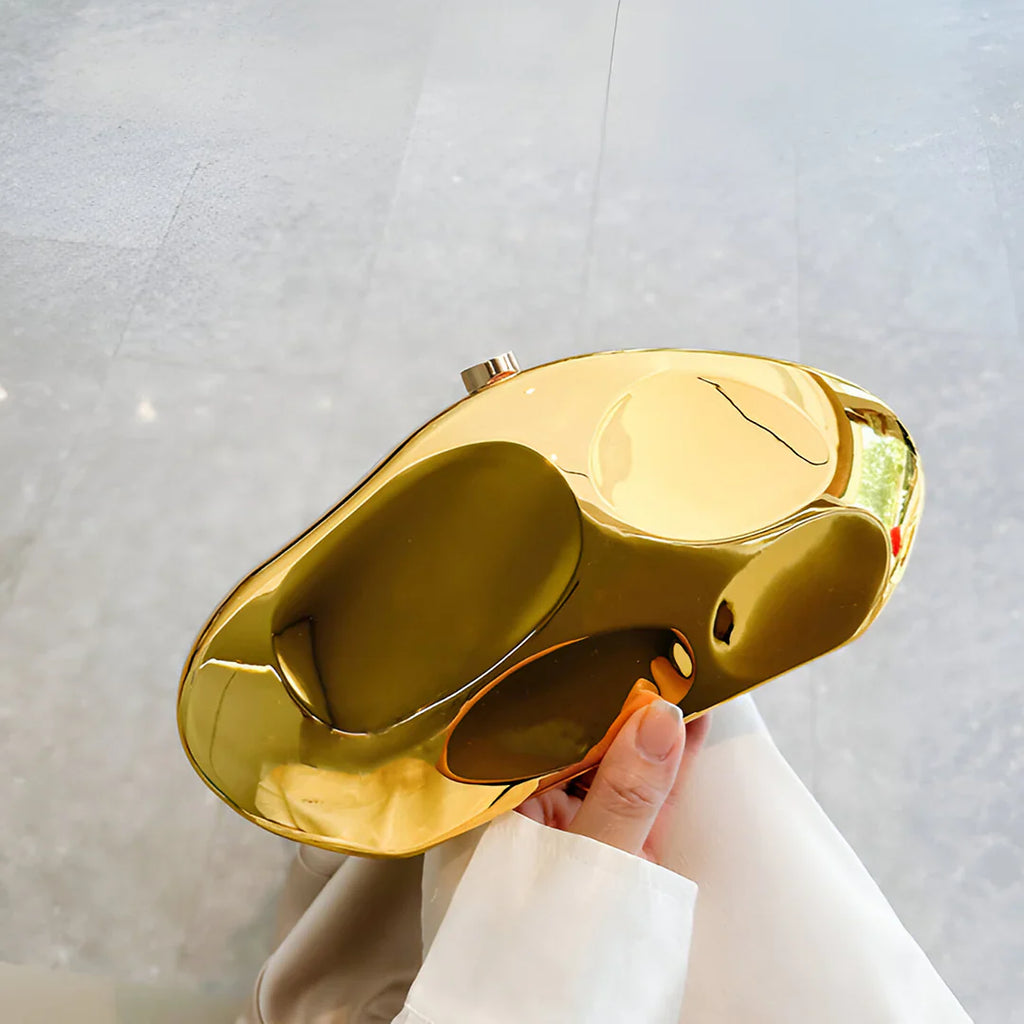 Vioraia Alba Acrylic Clutch Bag