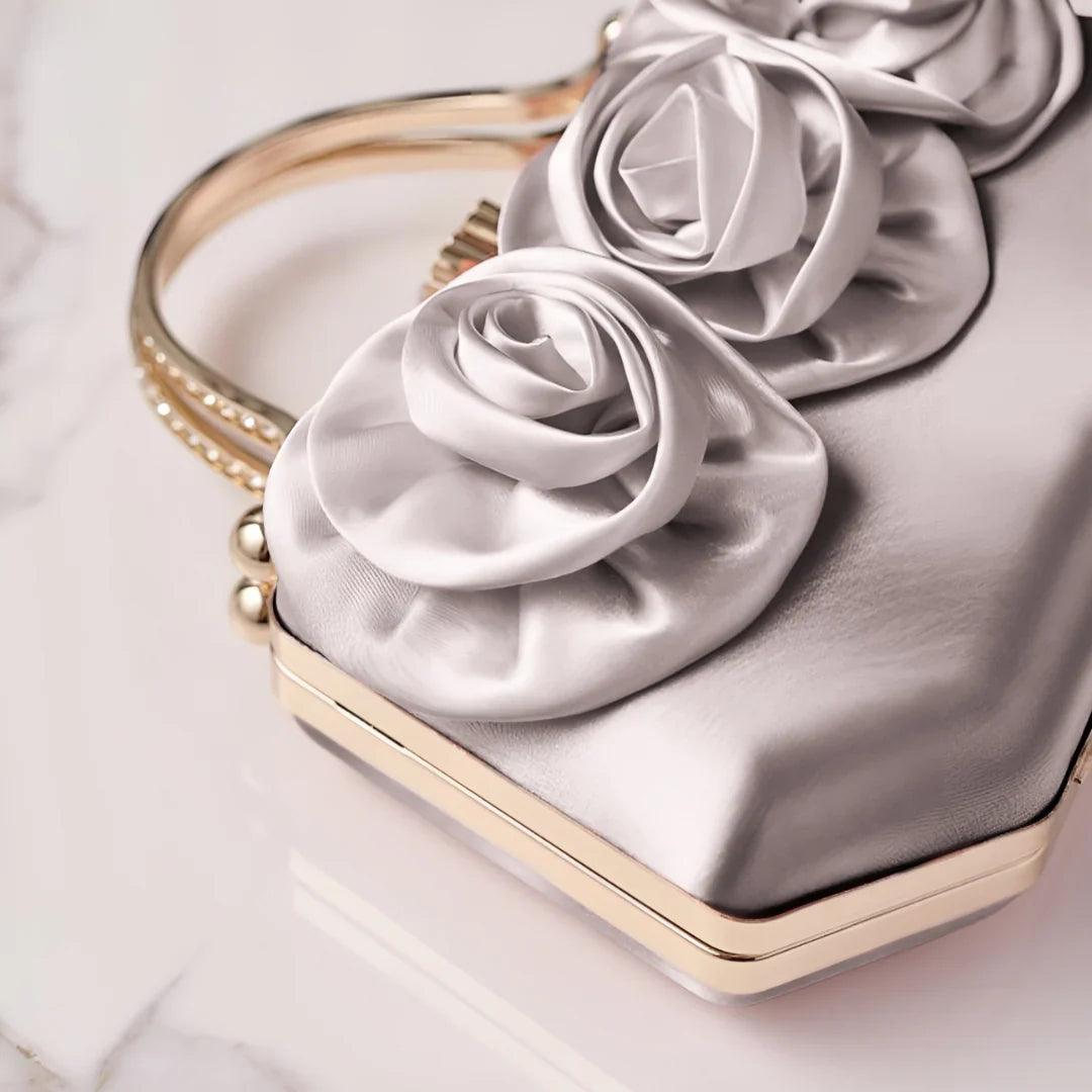 Vioraia Soleia Bloom Clutch Bag