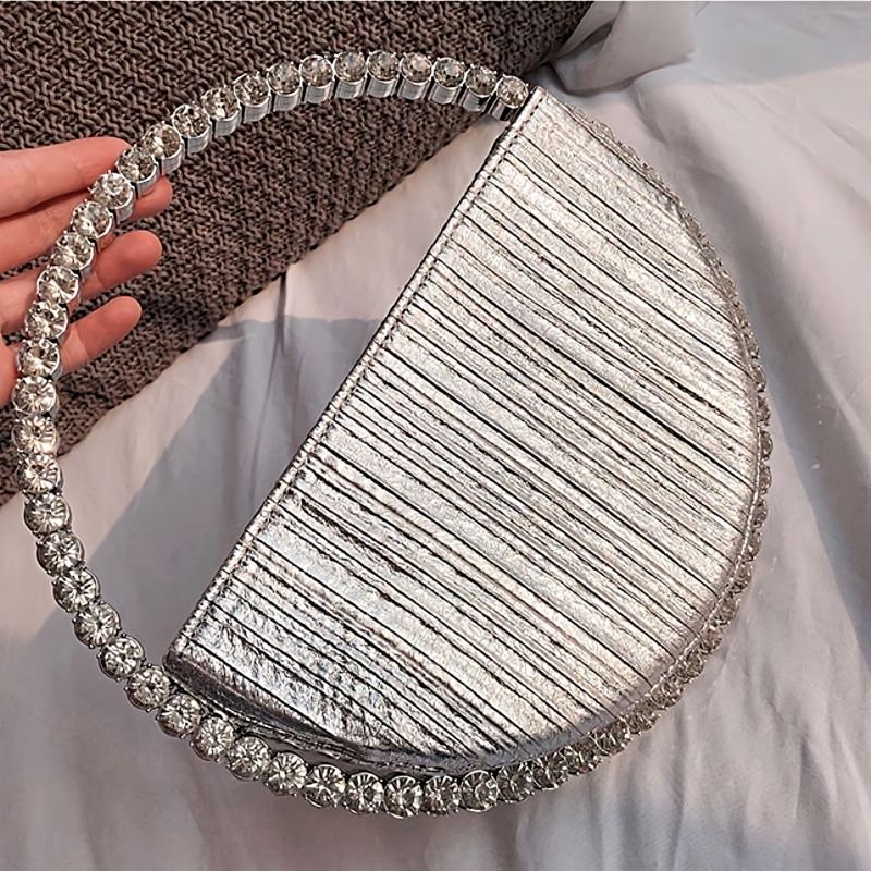 Vioraia Circular Evening Handbag