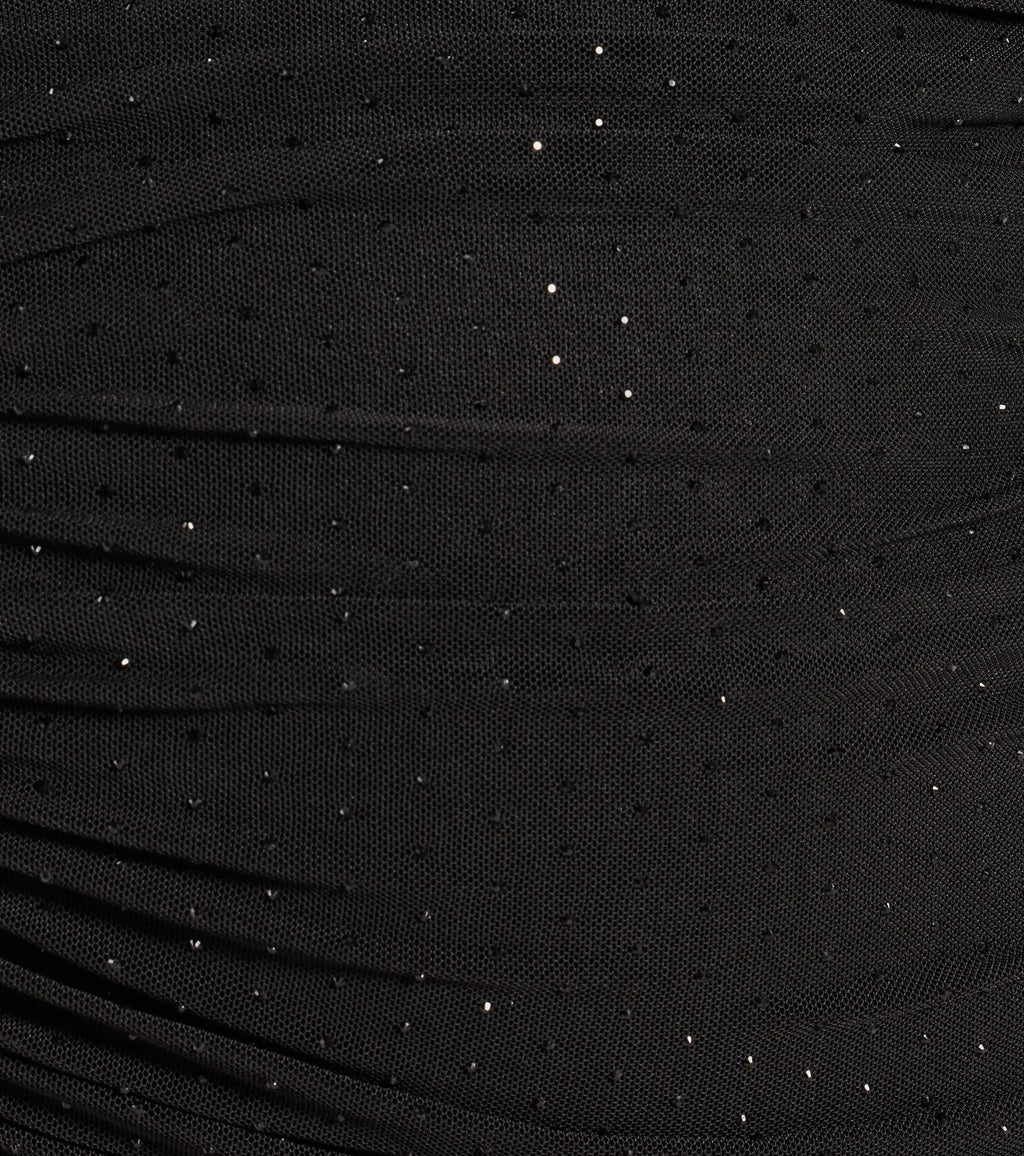 Stunned Allure Corset Rhinestone Bodycon Mini Dress