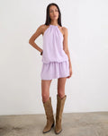 Veloria Mini Dress in Lilac